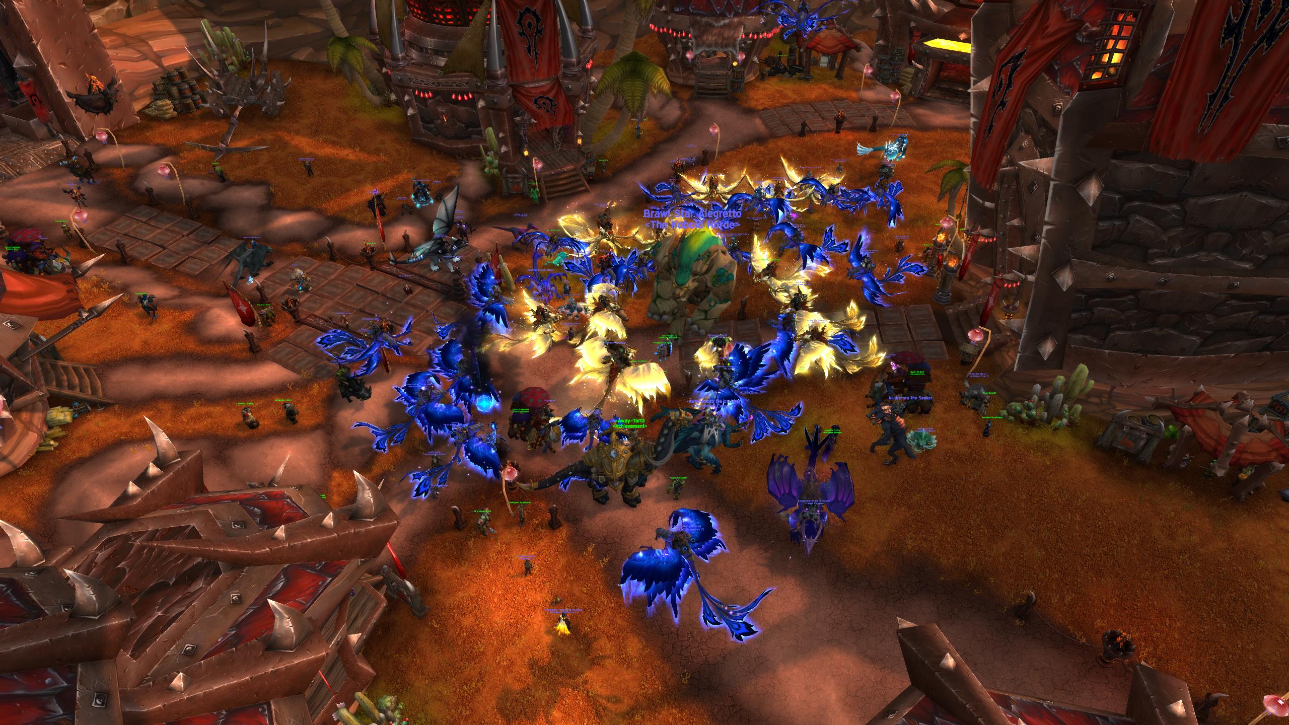 People gathering for the release of Midnight.